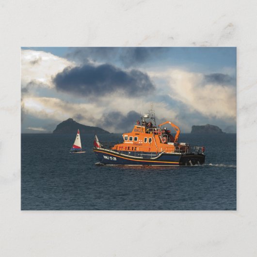 RNLIライフボートトルベイ ポストカード (正面)