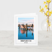 RNLI、Brixham、Devon カード (黄色い花)