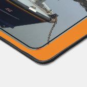 RNLI Lifeboat、Port Askaig、Islay、Scotland デスクマット (コーナー)