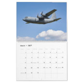 RNZAF - ZK-ARJの(、2ページ月大きい)カレンダー カレンダー (3月 2027)