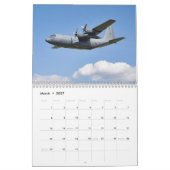RNZAF - ZK-ARJ (媒体、2ページ月)のカレンダー カレンダー (3月 2027)