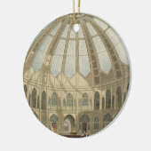 「Roの眺めからの馬小屋のインテリア、 セラミックオーナメント (左)