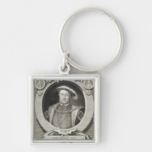 Roの絵画の後のヘンリー八世(1491-1547年)、 キーホルダー (正面)