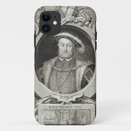 Roの絵画の後のヘンリー八世(1491-1547年)、 Case-Mate iPhoneケース (裏面)