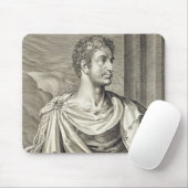 RoのD. Octavius Augustus (63紀元前に- 14広告)皇帝 マウスパッド (マウス)