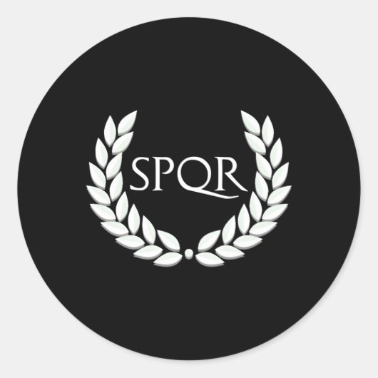 Roエンパイア向けSpqr ラウンドシール (正面)