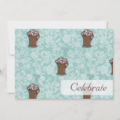 Roココア、5" x7"招待 招待状 (正面)