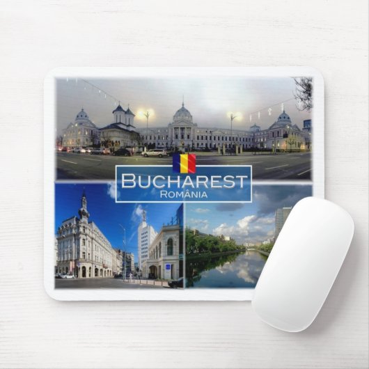 ROルーマニア – ブカレスト – ブカレスティ – マウスパッド (マウス)