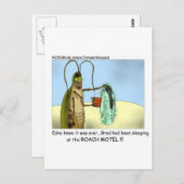 Roach Infidelity おもしろい Gift、Tee、および収集品 ポストカード (正面/裏面)