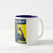 Roachieリベッターのマグ ツートーンマグカップ (正面右)