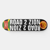 ROAD 2 ZION 8 1/4"スケートボードデッキ スケートボード (横)