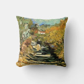 Road at St Remy with Road姿by Vincent van ゴッホ クッション (正面)