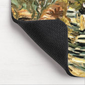 Road at St Remy with Road姿by Vincent van ゴッホ マウスパッド (コーナー)