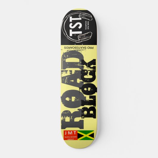 ROAD BLOCK SKATEBOARDS / JMT USA スケートボード (正面)