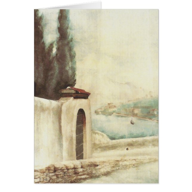 Road Gargnano to San Gaudenzio, D.H.ローレンス (正面)