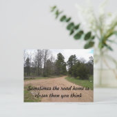 Road Homeはがき ポストカード (スタンド正面)