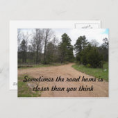 Road Homeはがき ポストカード (正面/裏面)