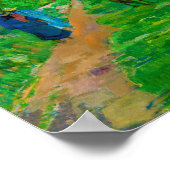 Road in Tahiti, Gauguin ポスター (角)