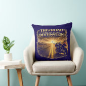 Road Leads to Your Destination Throw Pillow クッション (椅子)