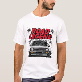 Road Legend Vintage Car Racing Tシャツ