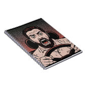 Road Rage Comic – Driver’s Fury Unleashed ノートブック (右側)