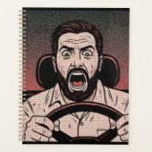 Road Rage Comic – Driver’s Fury Unleashed プランナー手帳 (正面)