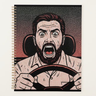 Road Rage Comic – Driver’s Fury Unleashed プランナー手帳