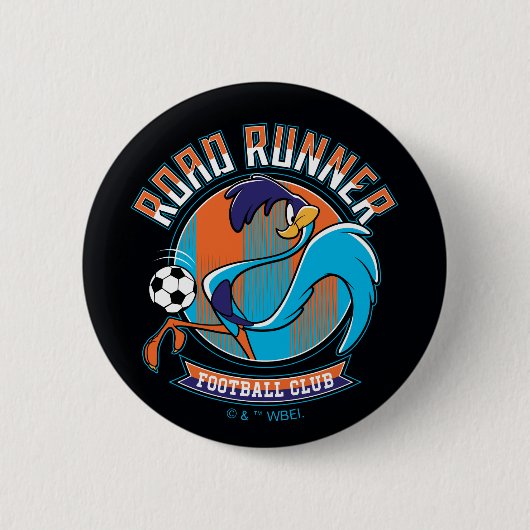 ROAD RUNNER™ フットボールクラブ バッジ (正面)