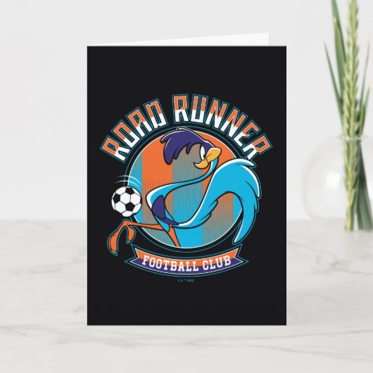 ROAD RUNNER™ フットボールクラブ バッジ カード (正面)