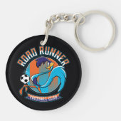 ROAD RUNNER™ フットボールクラブ バッジ キーホルダー (裏面)