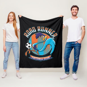 ROAD RUNNER™ フットボールクラブ バッジ フリースブランケット
