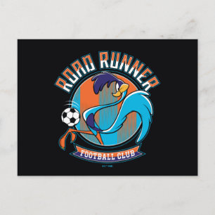 ROAD RUNNER™ フットボールクラブ バッジ ポストカード