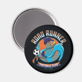 ROAD RUNNER™ フットボールクラブ バッジ マグネット (正面/裏面)