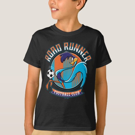 ROAD RUNNER™ フットボールクラブ バッジ Tシャツ (正面)