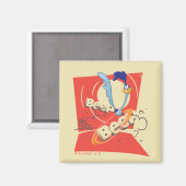 ROAD RUNNER™ BEEP BEEP!™サンセットグラフィック マグネット (正面/裏面)