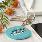 ROAD RUNNER™ BEEP BEEP!™ハーフトーン キーホルダー (側面)