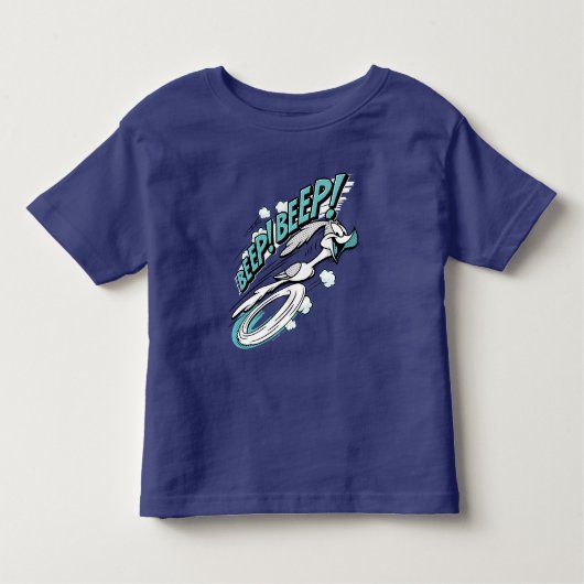 ROAD RUNNER™ BEEP BEEP!™ハーフトーン トドラーTシャツ (正面)