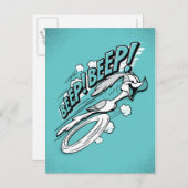 ROAD RUNNER™ BEEP BEEP!™ハーフトーン ポストカード (正面/裏面)