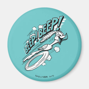 ROAD RUNNER™ BEEP BEEP!™ハーフトーン マグネット