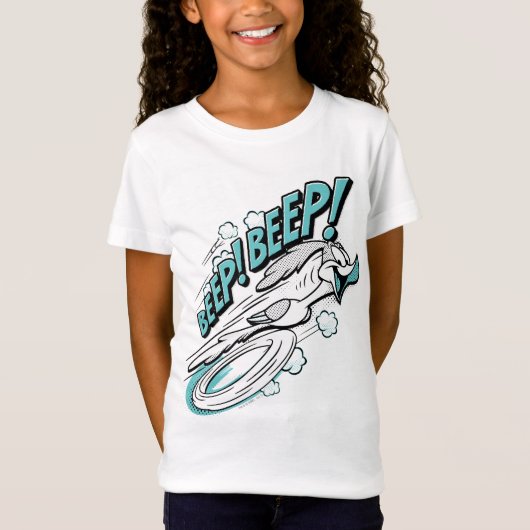 ROAD RUNNER™ BEEP BEEP!™ハーフトーン Tシャツ (正面)
