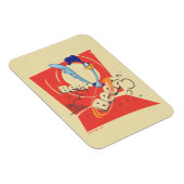 ROAD RUNNER™ BEEP BEEP!™ Sunset Graphic マグネット (右側)