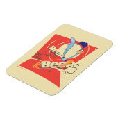 ROAD RUNNER™ BEEP BEEP!™ Sunset Graphic マグネット (左側)