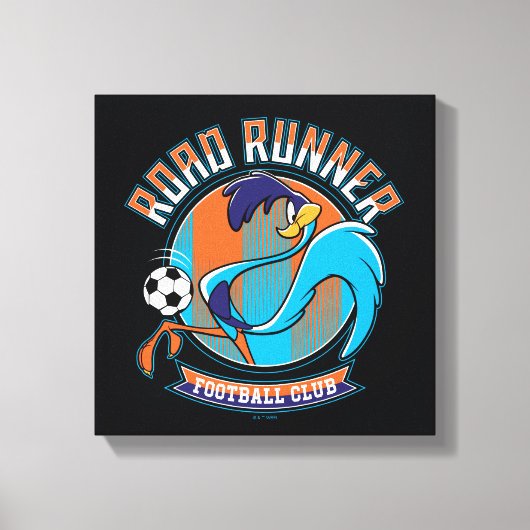 ROAD RUNNER™ Football Club Badge キャンバスプリント (正面)