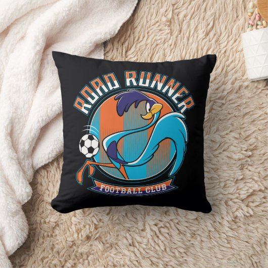 ROAD RUNNER™ Football Club Badge クッション (ブランケット)