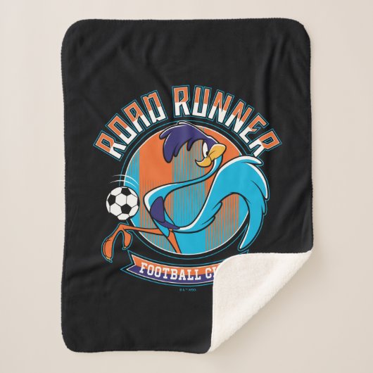 ROAD RUNNER™ Football Club Badge シェルパブランケット (正面)