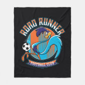 ROAD RUNNER™ Football Club Badge フリースブランケット (正面)