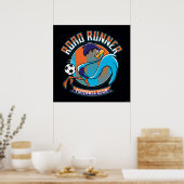 ROAD RUNNER™ Football Club Badge ポスター (キッチン)