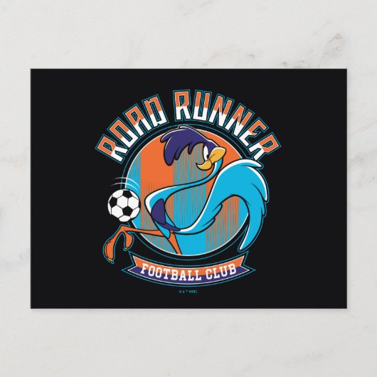 ROAD RUNNER™ Football Club Badge ポストカード (正面)