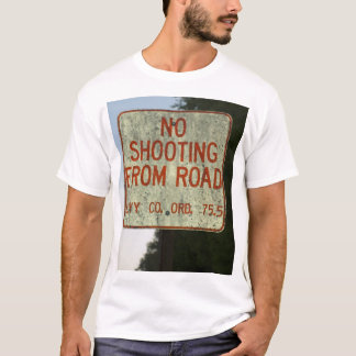 Road Teeから射撃、 発砲なし Tシャツ