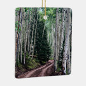 Road Through The Birch セラミックオーナメント (右)